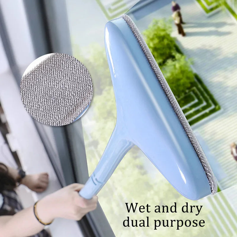 Window Mesh Screen Brush Curtain Net Wipe Cleaner Carpet Brush Dust Removal Brush Home Retractable Long Handle Cleaning Tools