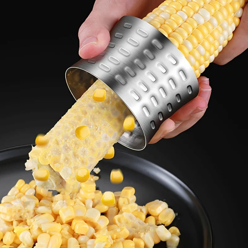 1Pc Stainless Steel Corn Stripper Thresher Kitchen Gadget