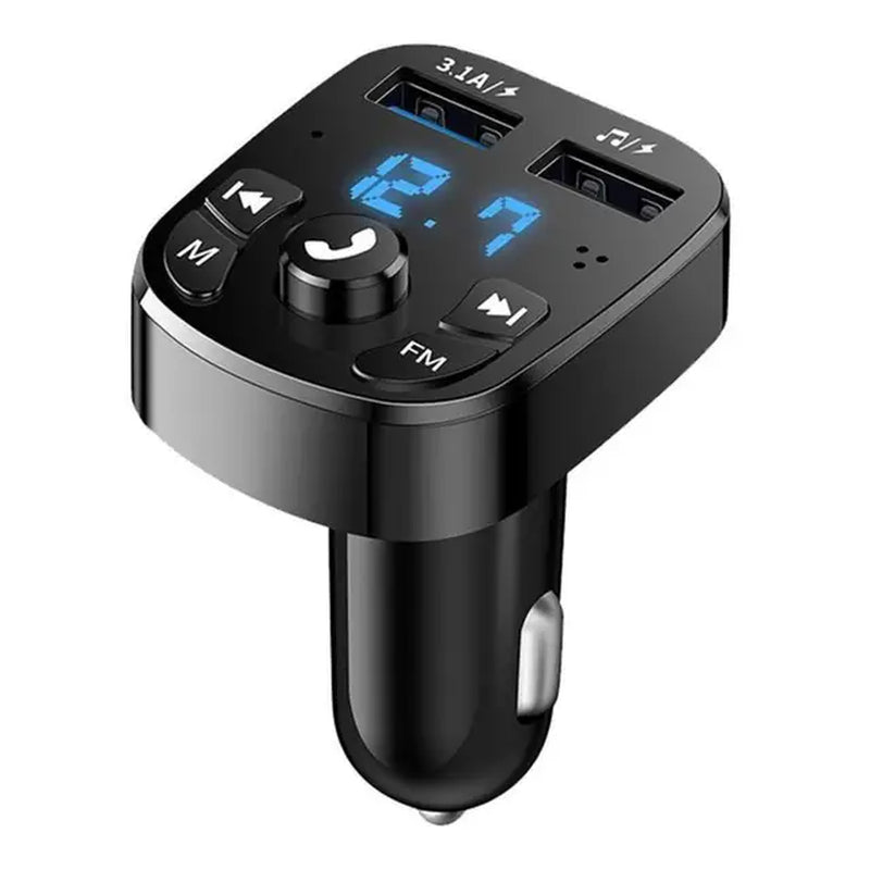 Car Bluetooth FM Transmitter 87.5-108 Mhz Audio Car Mp3 Player 5V Output USB Auto Car Fast Charge Electronic Accessories 12-24V